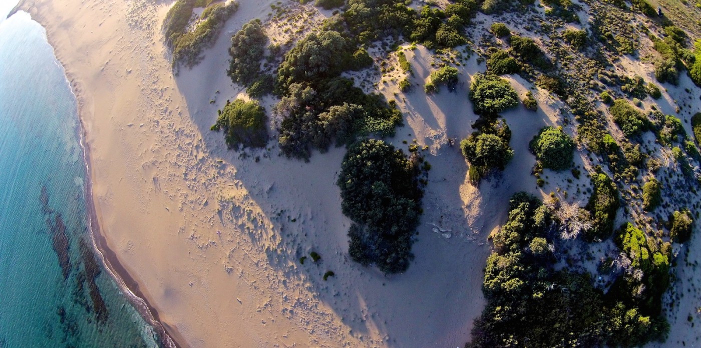 Secluded beach land for sale in Rhodes, Greece