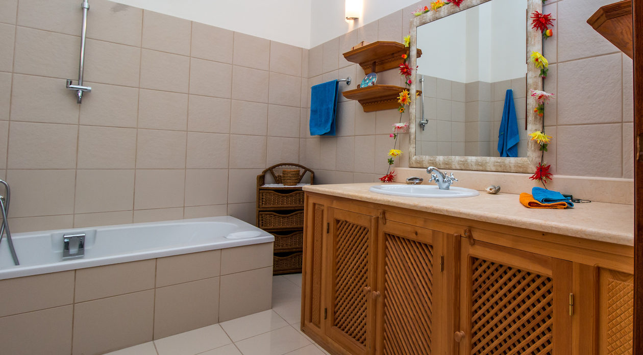 Bathroom with bath property for sale in Rhodes, Greece
