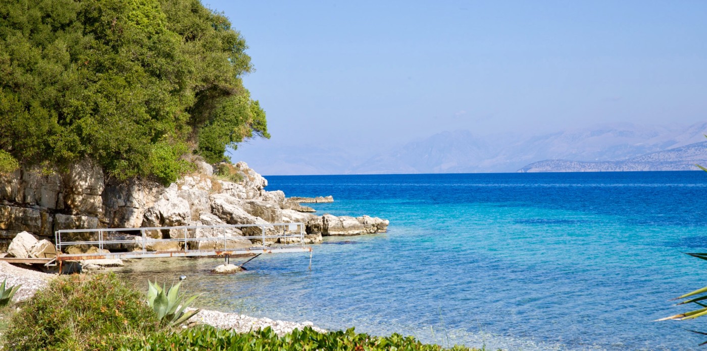 Crystal clear waters, property for sale in Corfu, Greece