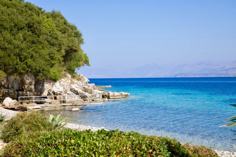 Crystal clear waters, property for sale in Corfu, Greece