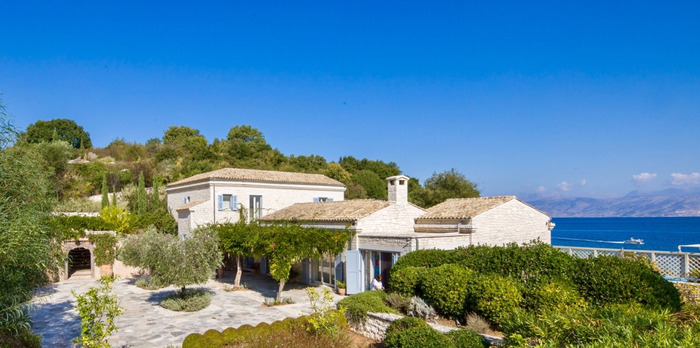 Beautiful landscaping, property for sale in Corfu, Greece