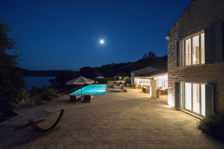 Moonlit bay, property for sale in Corfu, Greece