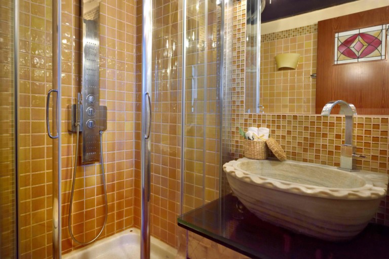 Enjoy the power shower, property for sale in Rethymno, Crete, Greece