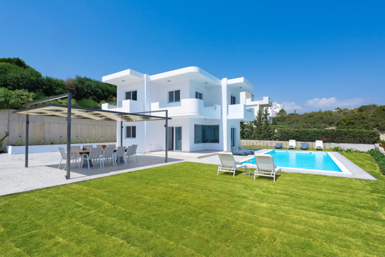 A brand new villa perfect for a second holiday retreat home villa for sale in Rhodes Greece