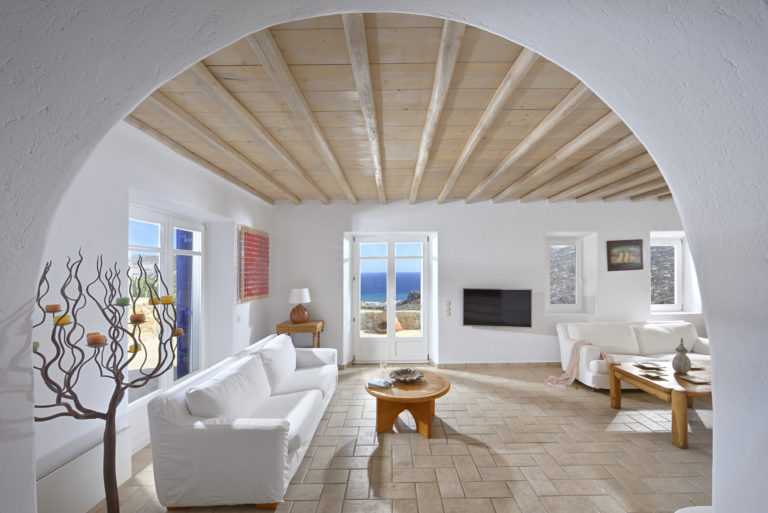 Traditional meets contemporary villa for sale in Mykonos Greece