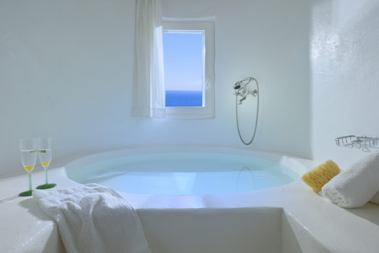 Time for a luxurious soak villa for sale in Mykonos Greece