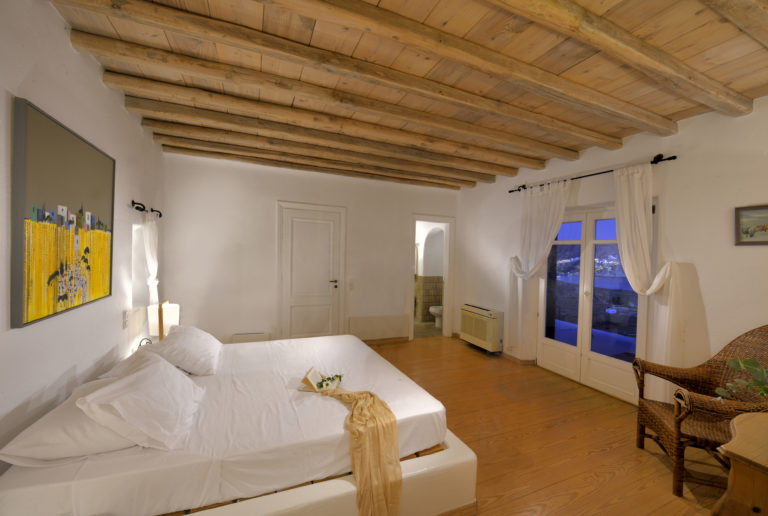 One of the six bedrooms villa for sale in Mykonos Greece