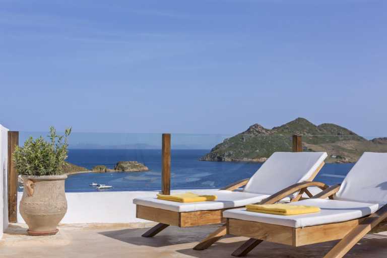 Never ending sea views property for sale in Patmos Greece