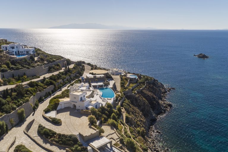 estate modern / mediterranean villa : Espérance Mykonos, Cyclades, Southern Aegean