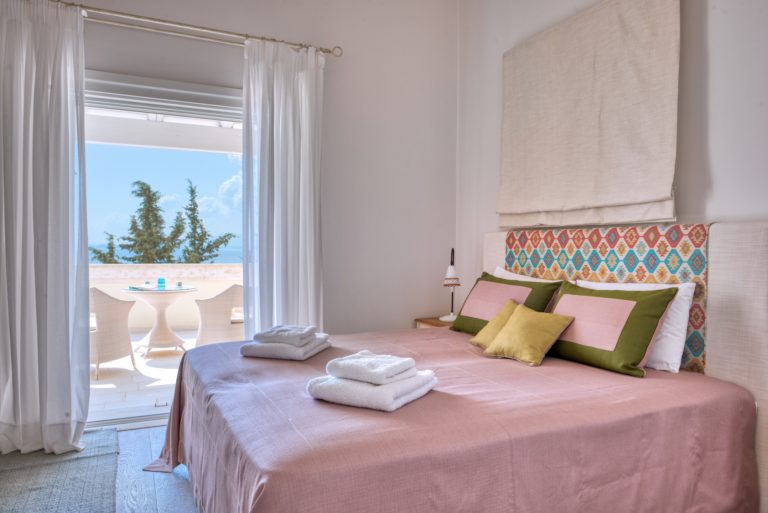 Sea view double bedroom, property for sale in Corfu, Greece