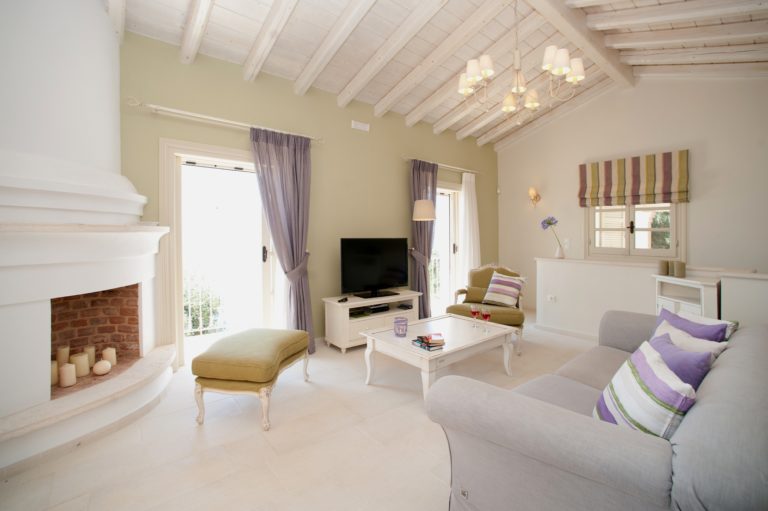 Romantic interiors, property for sale in Corfu, Greece