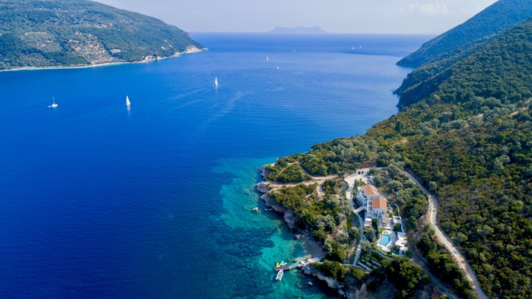 authentic modern / mediterranean villa : Mystique Lefkada, Ionian islands