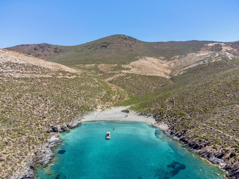 land for sale : Marble Beach Syros, Cyclades, Southern Aegean