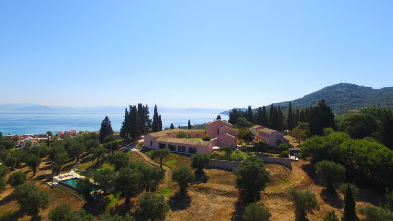 authentic estate mansion romantic villa : Vittoria Corfu, Ionian islands