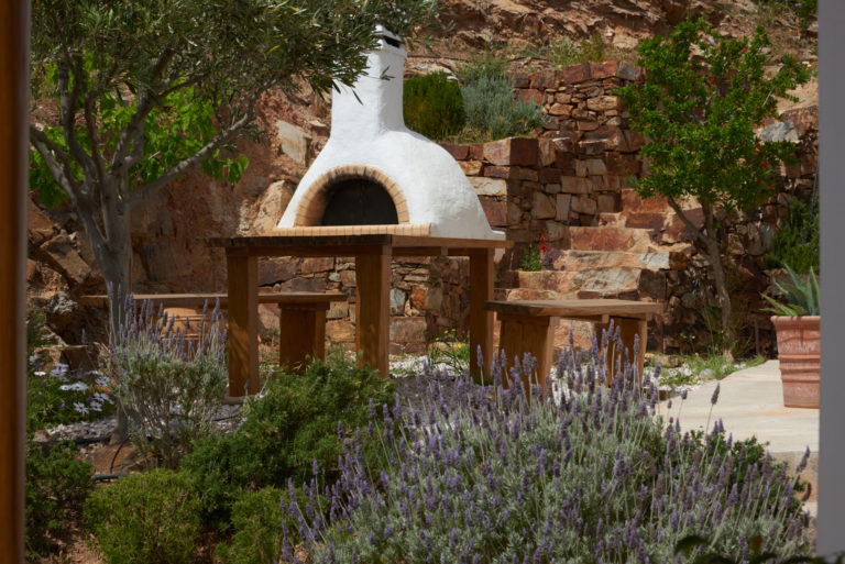 Wood oven, villa for sale in Crete Greece