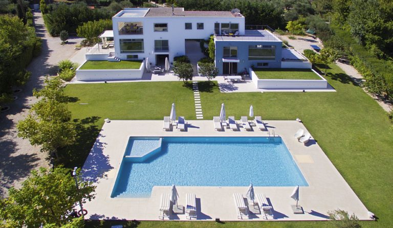A modern property property for sale in Corfu Greece