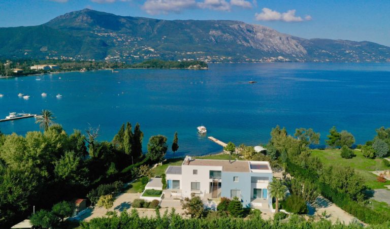 modern / mediterranean villa : Actaea Corfu, Ionian islands