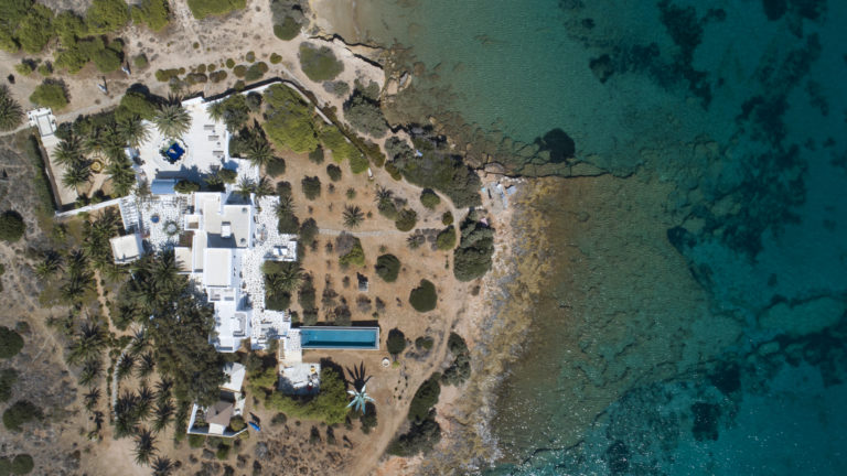 Waterfront villa property for sale in Paros Greece