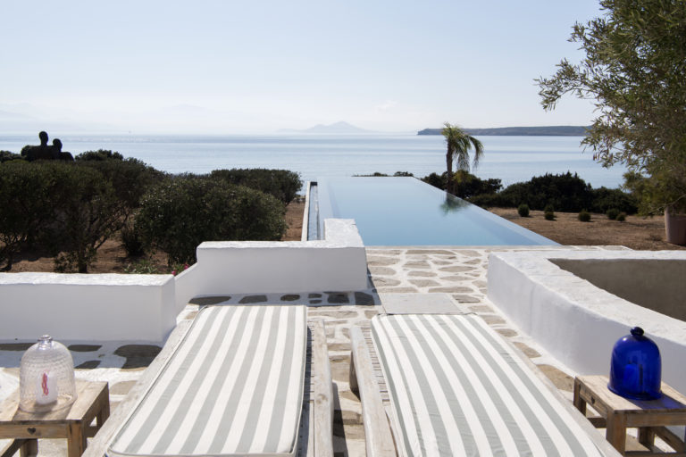 Soak up the sun in privacy property for sale in Paros Greec