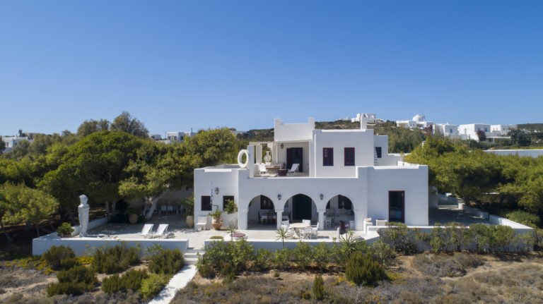 Attractive architecture at Sappho, property for sale in Paros, Greece