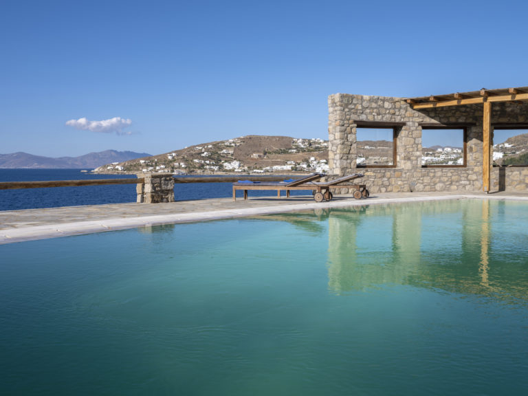 Endless blue seas and skies property for sale in Mykonos Greece