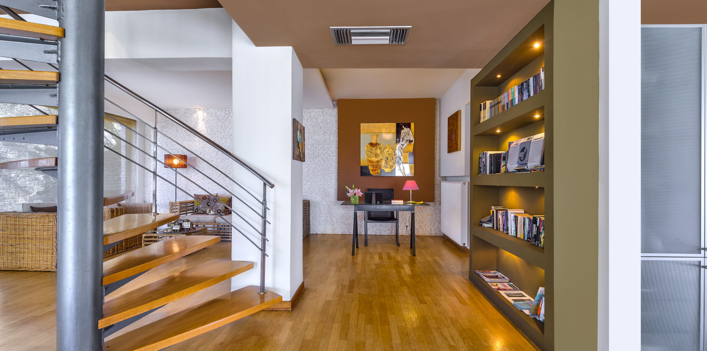 Great area for a library villa for sale in Crete Greece