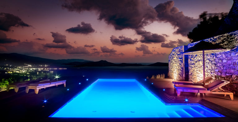 Stunning night sky villa for sale in Crete Greece