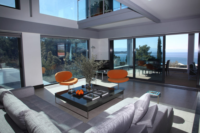 Modern interiors, property for sale in Porto Heli, Greece