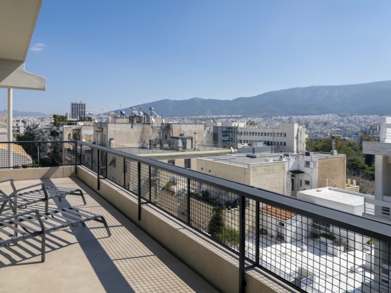 Balcony with city views property for sale in Athens Greece
