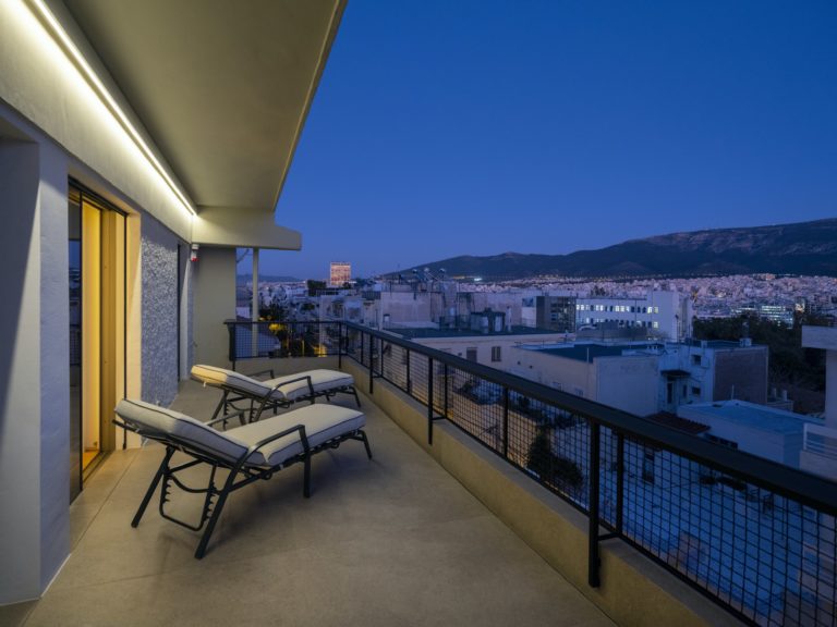 Views of the city at night property for sale in Athens Greece