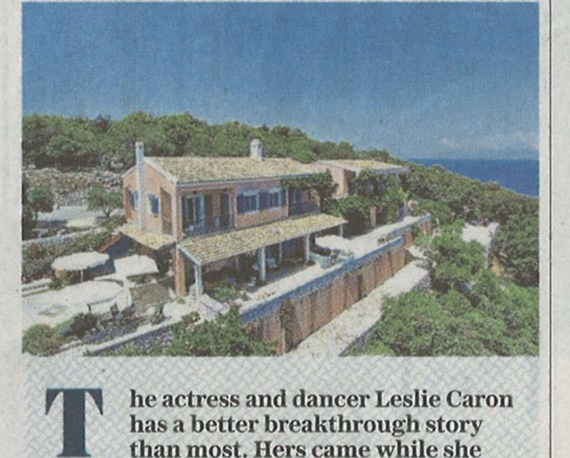 THE DAILY TELEGRAPH Property of the Week Linamia, Corfu Greece