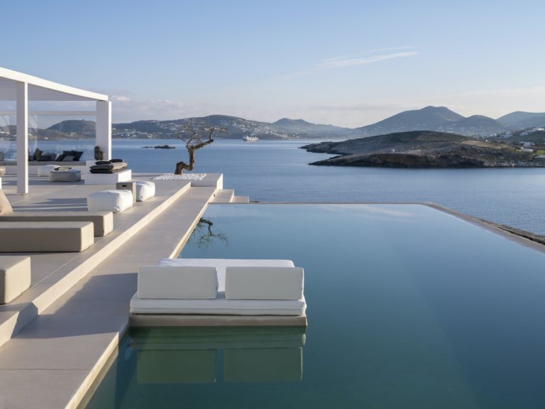 authentic estate modern / mediterranean villa : Soleil Paros, Cyclades, Southern Aegean
