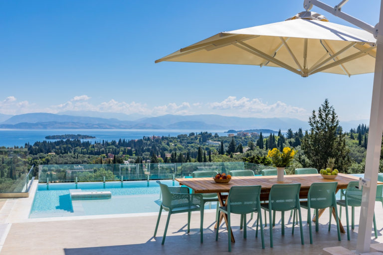 authentic estate modern / mediterranean villa : Giardini Corfu, Ionian islands