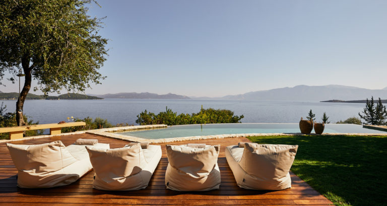 authentic mansion romantic villa : Adette Meganisi, Lefkada, Ionian islands