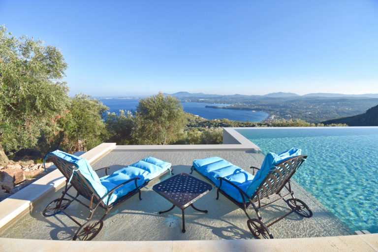 authentic modern / mediterranean villa : Yves Corfu, Ionian islands
