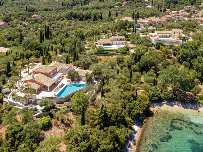authentic mansion modern / mediterranean romantic villa : Lavinia Corfu, Ionian islands