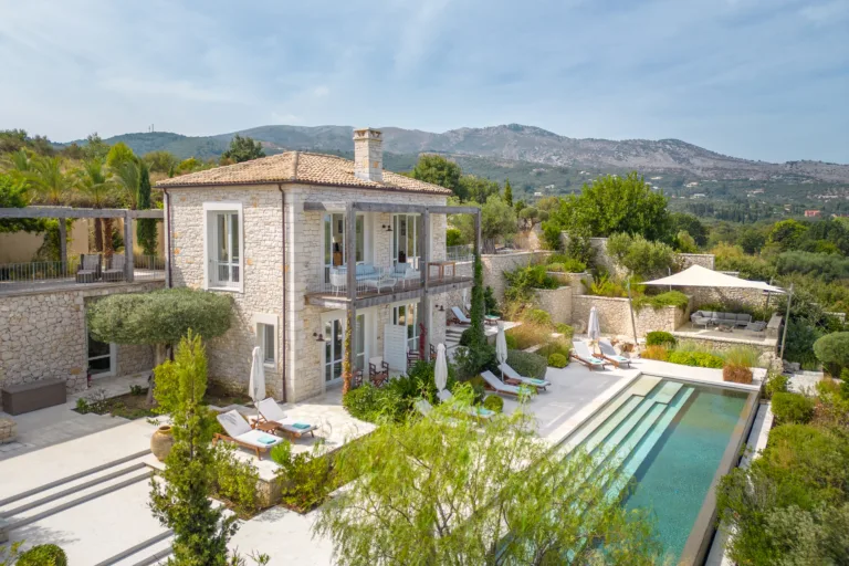 modern / mediterranean villa : Amal Corfu, Ionian islands