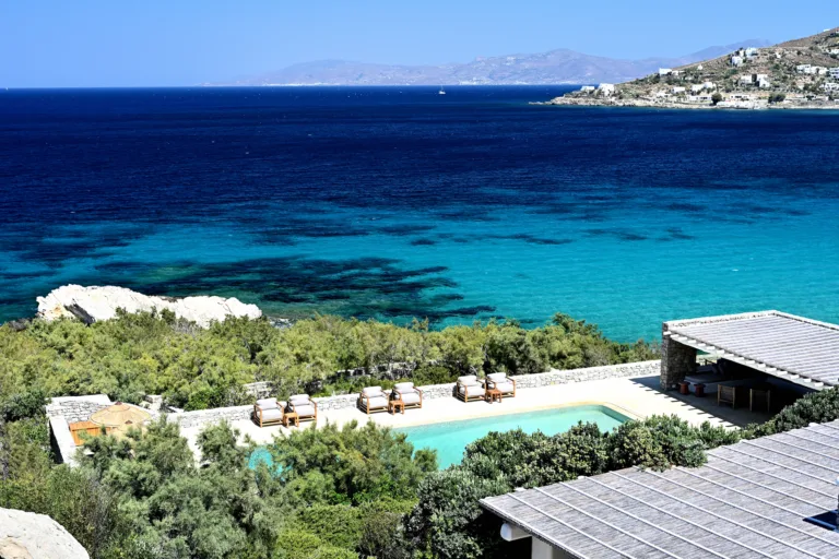 estate modern / mediterranean villa : Kenza Mykonos, Cyclades, Southern Aegean