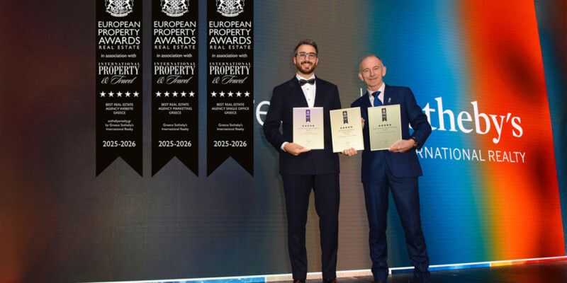 Greece Sotheby's International Realty recognized as the Best Real Estate Agency in Greece 2025-26