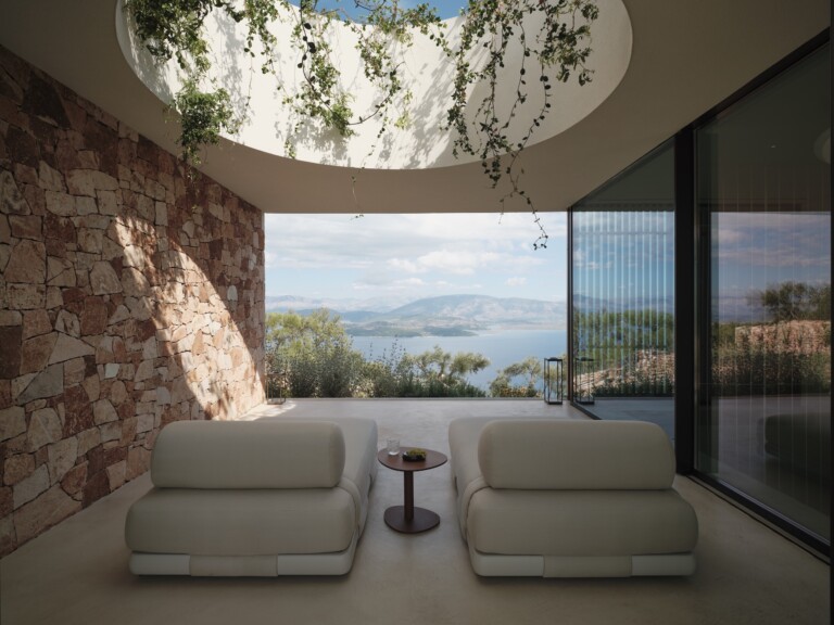 estate modern / mediterranean villa : Harmonia Corfu, Ionian islands