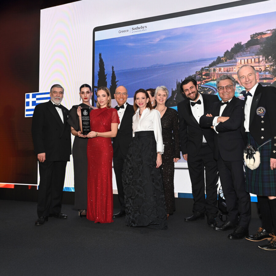 New International Recognition for Greece Sotheby’s International Realty at the International Property Awards 2025–2026