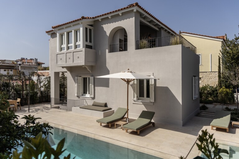 authentic mansion modern / mediterranean private mansion villa : Kallos Athens, Attica